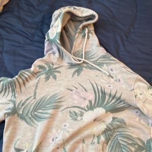 Hawaiian Floral Hoodie